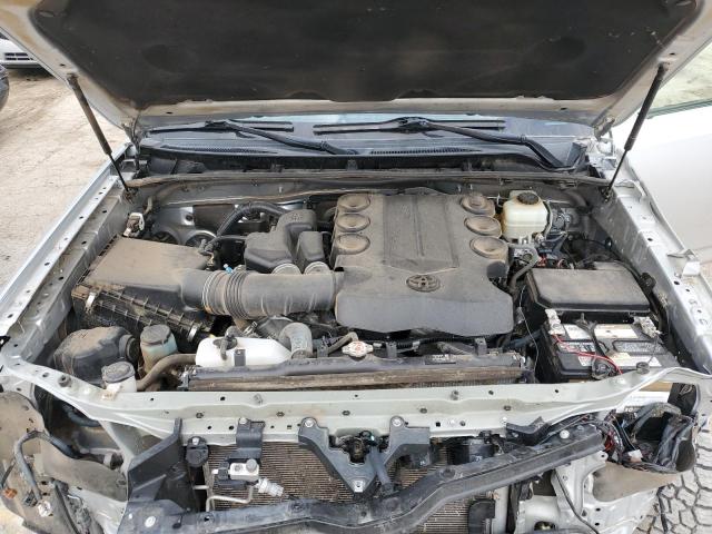 JTEBU5JRXG5399127 - 2016 TOYOTA 4RUNNER SR5/SR5 PREMIUM 银色 照片 12