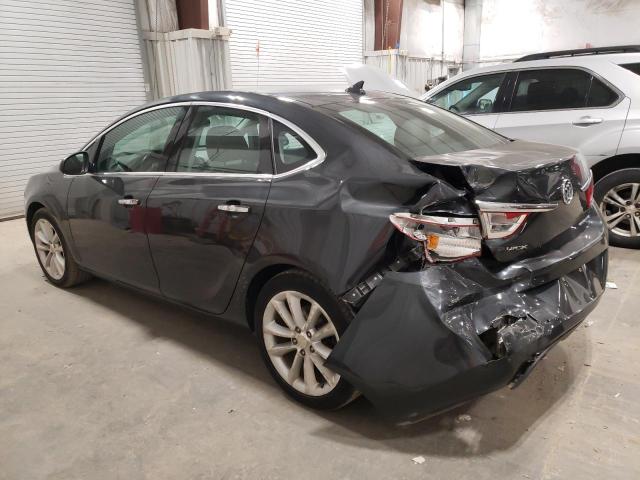 1G4PP5SK6E4108320 - 2014 BUICK VERANO GRAY photo 2