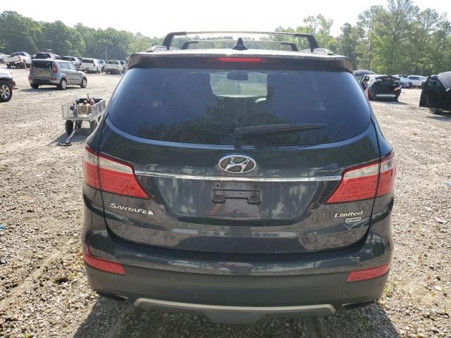 KM8SR4HF6GU133990 - 2016 HYUNDAI SANTA FE SE ULTIMATE GRAY photo 6