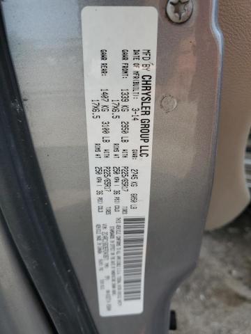 2C4RC1BG9ER343871 - 2014 CHRYSLER TOWN & COU TOURING 银色 照片 13