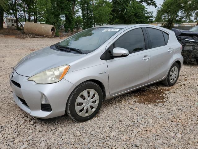 JTDKDTB3XD1536380 - 2013 TOYOTA PRIUS C SILVER photo 1