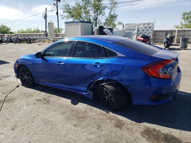 2HGFC2F81MH546481 - 2021 HONDA CIVIC SPORT 蓝色 照片 2