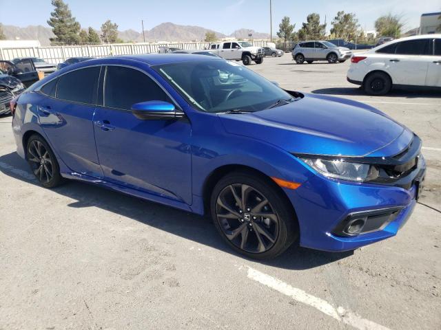 2HGFC2F81MH546481 - 2021 HONDA CIVIC SPORT 蓝色 照片 4