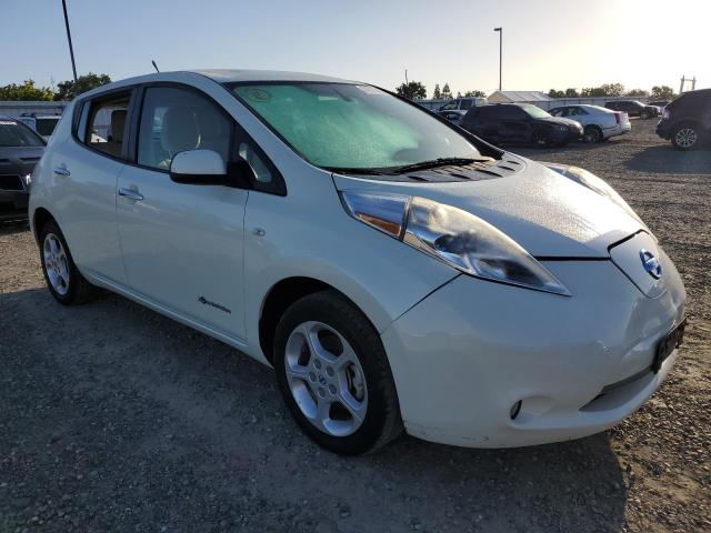 JN1AZ0CP0BT007988 - 2011 NISSAN LEAF SV WHITE photo 4