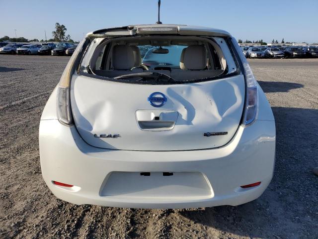 JN1AZ0CP0BT007988 - 2011 NISSAN LEAF SV WHITE photo 6