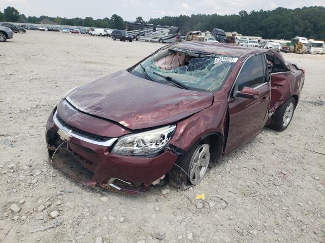 1G11C5SA4GF142088 - 2016 CHEVROLET MALIBU LIM LT MAROON photo 2