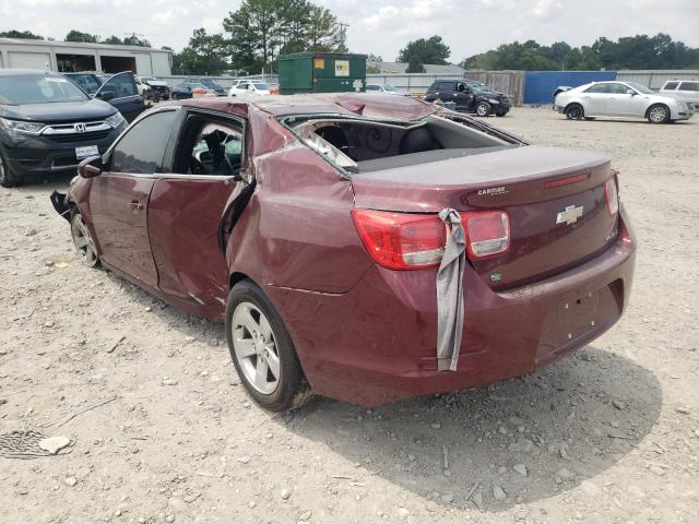 1G11C5SA4GF142088 - 2016 CHEVROLET MALIBU LIM LT MAROON photo 3