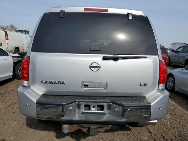 5N1BA08C27N713852 - 2007 NISSAN ARMADA SE SILVER photo 6