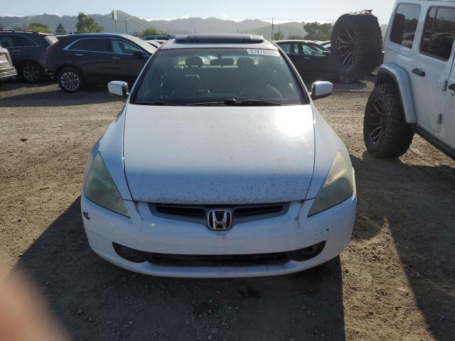 1HGCM56884A057026 - 2004 HONDA ACCORD EX WHITE photo 5