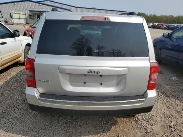 1C4NJRFB2DD158161 - 2013 JEEP PATRIOT LATITUDE SILVER photo 6