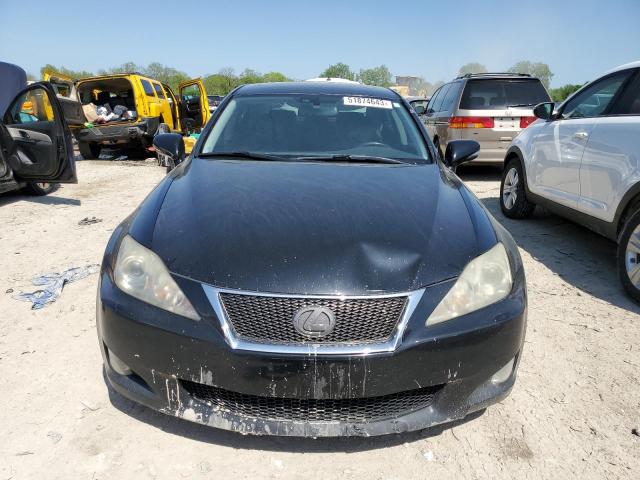 JTHBE262095021976 - 2009 LEXUS IS 350 BLACK photo 5