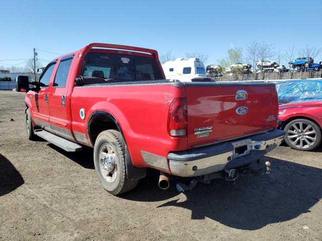 1FTSW20Y26EA40682 - 2006 FORD F250 SUPER DUTY RED photo 2