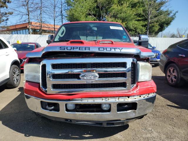 1FTSW20Y26EA40682 - 2006 FORD F250 SUPER DUTY RED photo 5