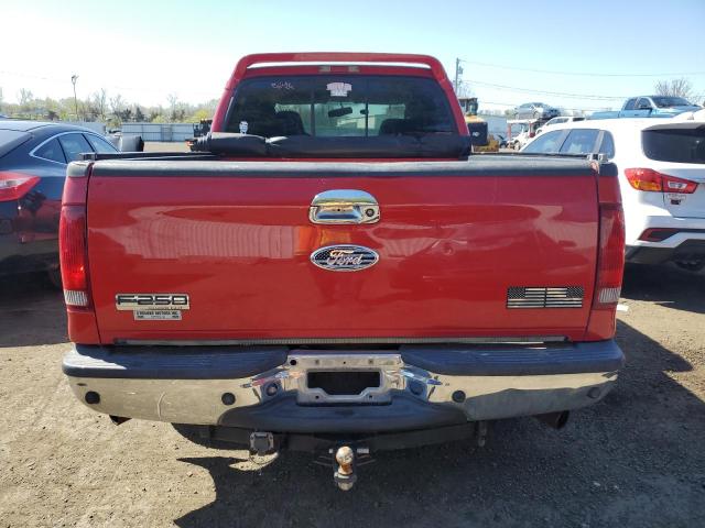 1FTSW20Y26EA40682 - 2006 FORD F250 SUPER DUTY RED photo 6