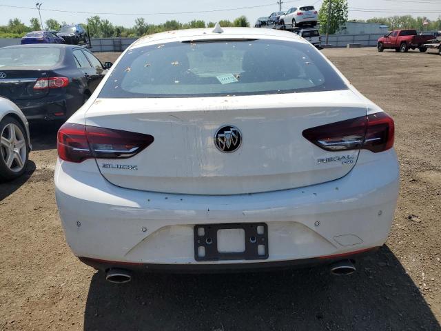 W04GR6SXXJ1098736 - 2018 BUICK REGAL ESSENCE WHITE photo 6