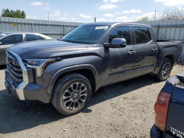 5TFJA5DB7NX030556 - 2022 TOYOTA TUNDRA CREWMAX LIMITED SILVER photo 1