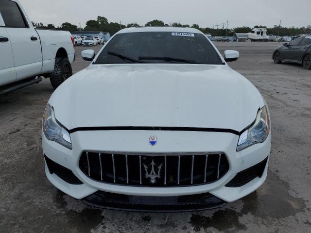 ZAM56RPSXH1238262 - 2017 MASERATI QUATTROPOR S WHITE photo 5