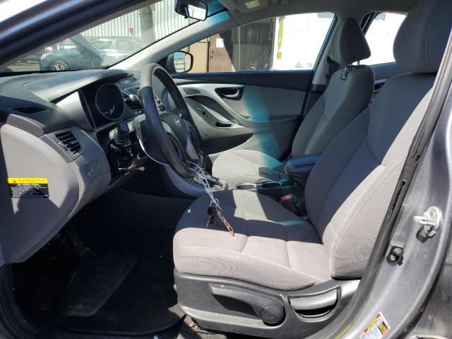 KMHDH4AE0EU191152 - 2014 HYUNDAI ELANTRA SE SILVER photo 7