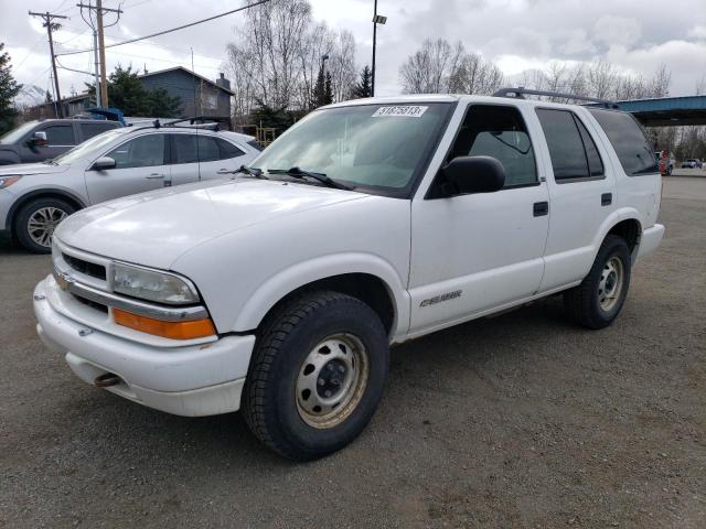 1GNDT13X43K166965 - 2003 CHEVROLET BLAZER WHITE photo 1