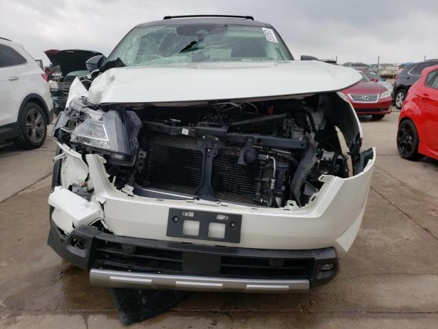 5N1DR3CB0NC204174 - 2022 NISSAN PATHFINDER SL WHITE photo 5