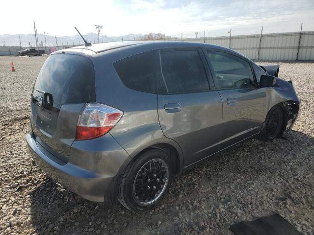 JHMGE8H3XDC056513 - 2013 HONDA FIT GRAY photo 3