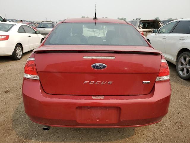 1FAHP3HN7AW178525 - 2010 FORD FOCUS SEL RED photo 6