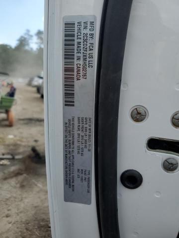 2C3CDZFJXMH502767 - 2021 DODGE CHALLENGER R/T SCAT PACK WHITE photo 12