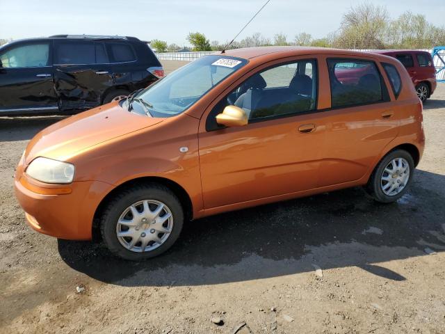 KL1TD69686B653692 - 2006 CHEVROLET AVEO BASE ORANGE photo 1