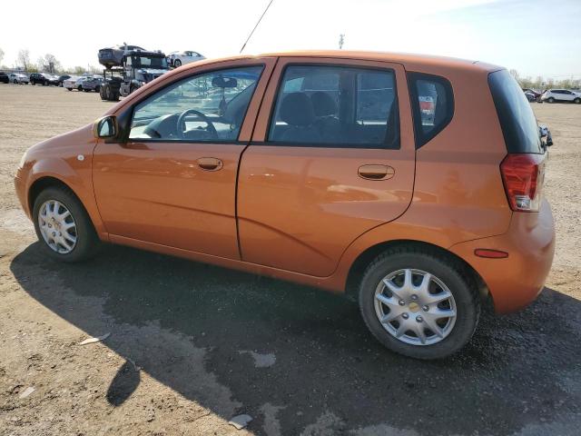 KL1TD69686B653692 - 2006 CHEVROLET AVEO BASE ORANGE photo 2