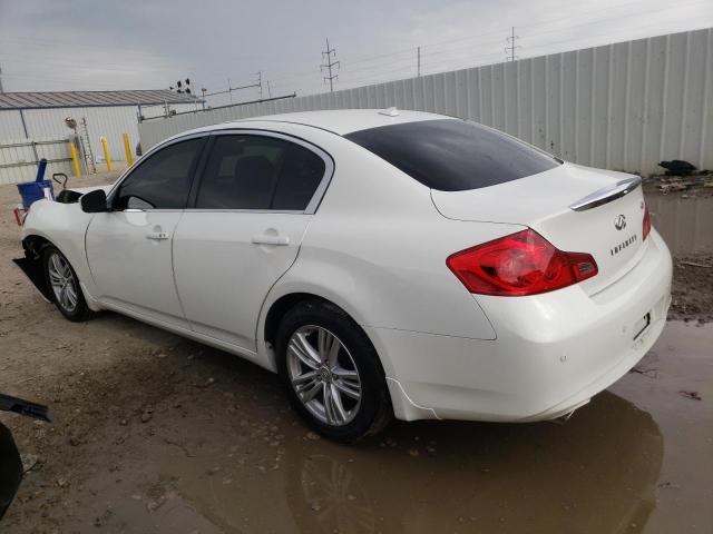 JN1CV6AR6BM356496 - 2011 INFINITI G37 WHITE photo 2