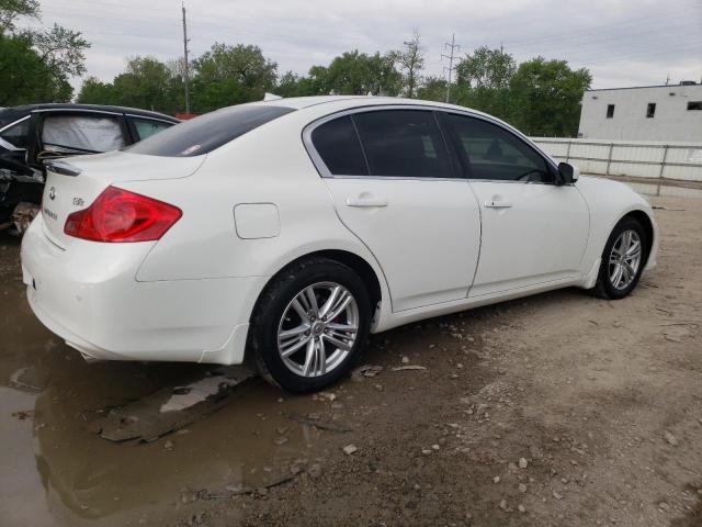 JN1CV6AR6BM356496 - 2011 INFINITI G37 WHITE photo 3