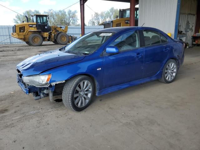 JA32U8FW2BU018808 - 2011 MITSUBISHI LANCER GTS BLUE photo 1