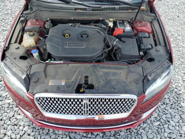 3LN6L5F97HR624664 - 2017 LINCOLN MKZ RESERVE Rot Foto 11