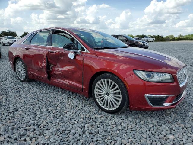 3LN6L5F97HR624664 - 2017 LINCOLN MKZ RESERVE Rot Foto 4