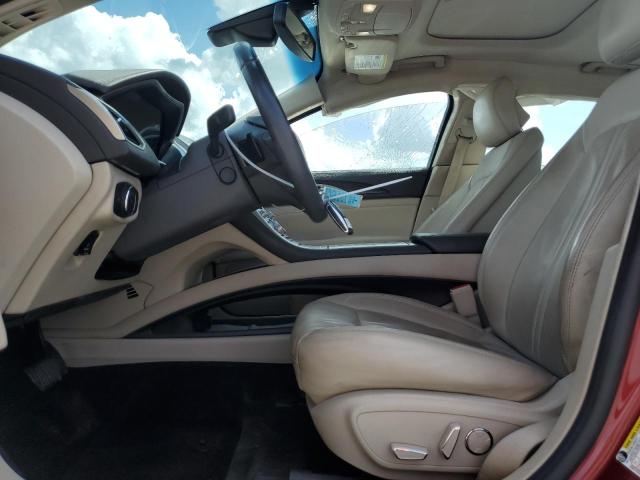 3LN6L5F97HR624664 - 2017 LINCOLN MKZ RESERVE Rot Foto 7