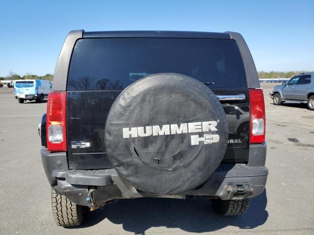 5GTDN13E678189032 - 2007 HUMMER H3 BLACK photo 6