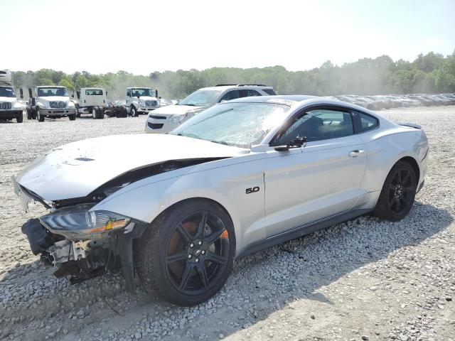 1FA6P8CF7K5184627 - 2019 FORD MUSTANG GT SILVER photo 1