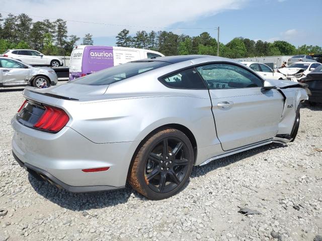 1FA6P8CF7K5184627 - 2019 FORD MUSTANG GT SILVER photo 3