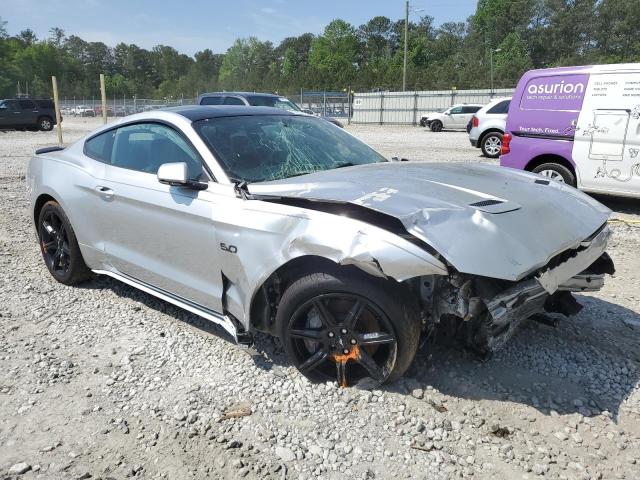 1FA6P8CF7K5184627 - 2019 FORD MUSTANG GT SILVER photo 4
