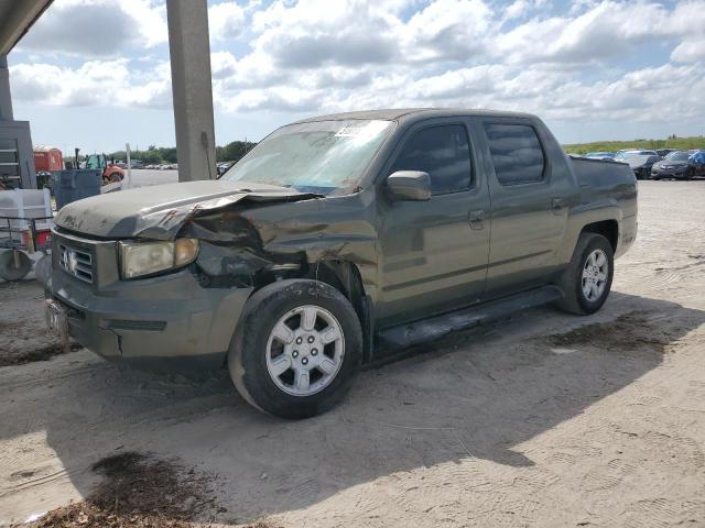 2HJYK16566H502212 - 2006 HONDA RIDGELINE RTL GREEN photo 1