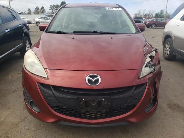 JM1CW2BLXC0111383 - 2012 MAZDA 5 MAROON photo 5