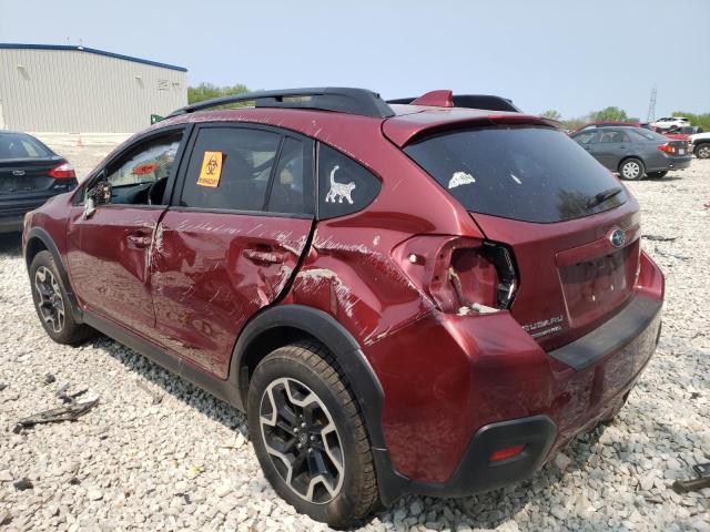 JF2GPAKC5G8210145 - 2016 SUBARU CROSSTREK LIMITED MAROON photo 2