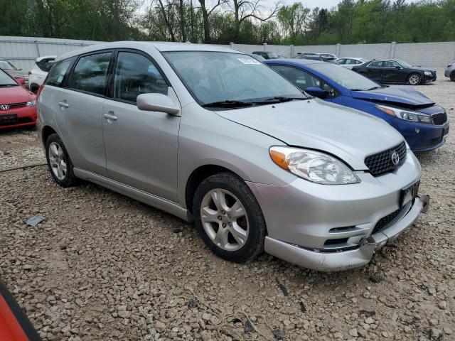 2T1KR32E83C074107 - 2003 TOYOTA COROLLA MA XR SILVER photo 4