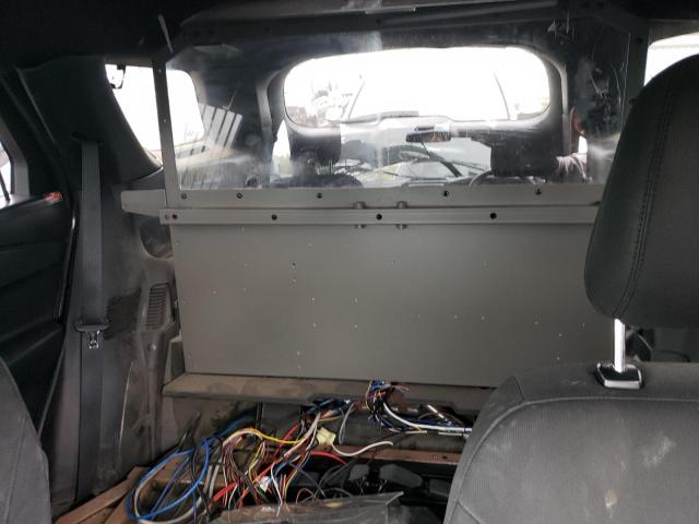 1FM5K8AB7NGB18717 - 2022 FORD EXPLORER POLICE INTERCEPTOR შავი ფოტო 10