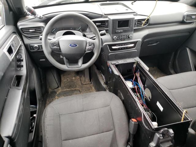 1FM5K8AB7NGB18717 - 2022 FORD EXPLORER POLICE INTERCEPTOR შავი ფოტო 8