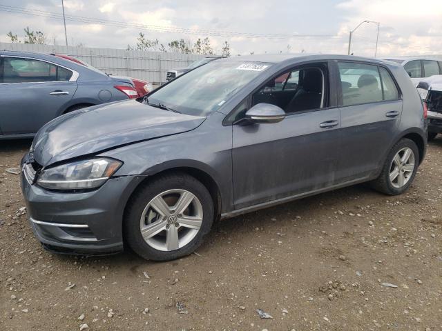 3VWG57AU7MM002922 - 2021 VOLKSWAGEN GOLF GRAY photo 1