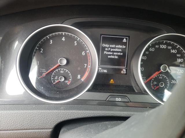 3VWG57AU7MM002922 - 2021 VOLKSWAGEN GOLF GRAY photo 9