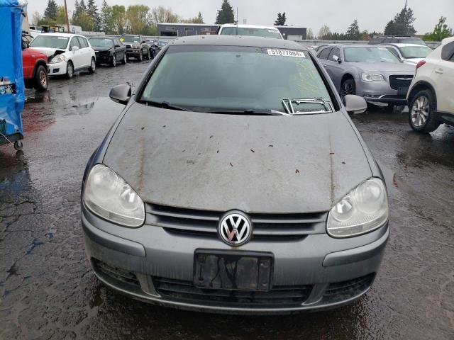 WVWDS71K47W264463 - 2007 VOLKSWAGEN RABBIT GRAY photo 5