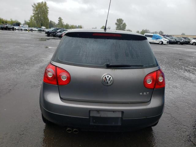 WVWDS71K47W264463 - 2007 VOLKSWAGEN RABBIT GRAY photo 6