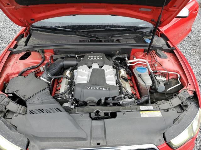 WAUVGAFH3DN006577 - 2013 AUDI S5 PRESTIGE 红色 照片 11